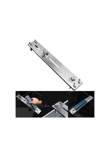 Suntek Mutfak Lavabo Için Bıçak Bileyici Bileme Taş Çerçeve