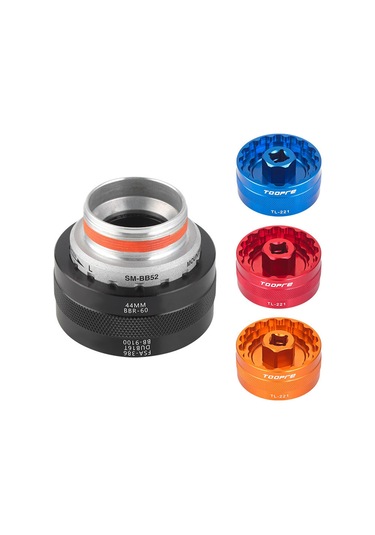 Suntek Bisiklet Alt Braketi Temizleme Aleti Ekipmanları Mavi