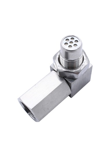 Jeemson Stainless Steel 90 Derece Oksijen Sensör Uzatıcı M18x1.5, Su Geçirmez, Korozyona Dayanıklı, Kolay Kurulum - Evrensel Araç Uyumlu