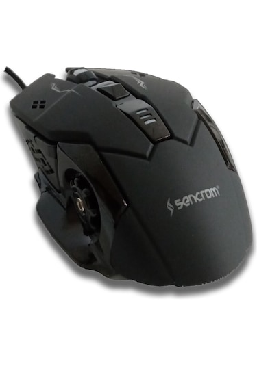Sencrom Sm-x4 Siyah 2400 Dpı Oyuncu Mouse SM-X4
