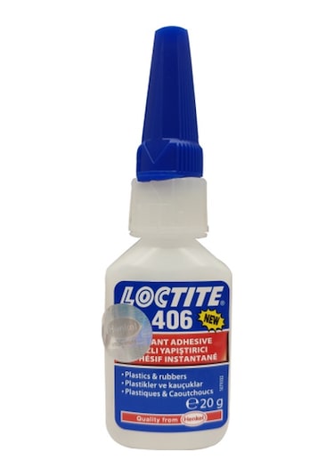 Loctite 406 - 20Gr Hizli Yapiştirici Plastik Ve Kauçuk