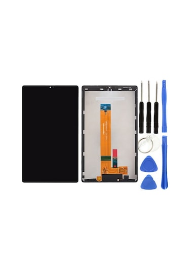 Samsung Galaxy Tab A7 Lite Sm-t220 Uyumlu Dokunmatik Set Siyah + Tamir Seti
