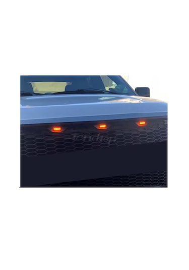 Schulzz Ford Usa F150 Raptor Ön Panjur Izgara Amber Renk Led 3 Lü