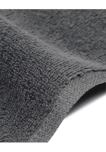 12 Tane Büyük Boy Pamuklu 50x90cm, Fitness Havlusu , Spor Havlusu , Kuaför Havlusu Gri