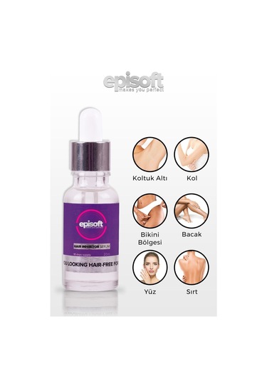 Episoft İstenmeyen Tüylere Karşı Serum 20 ML