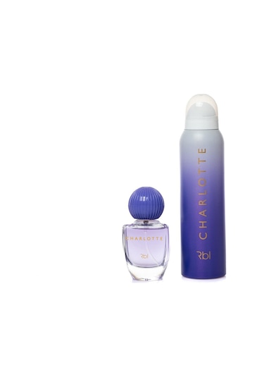 Rebul Charlotte Kadın Parfüm EDP 50 ML + Charlotte Kadın Sprey Deodorant 150 ML