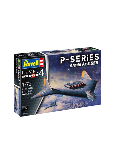 Revell Maket Model Kit P Series Arado Ar E.555 3790