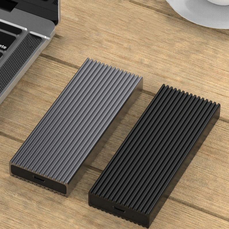 Sones M.2 Nvme / Ngff Mobil Sabit Disk Kutusu Tip-c3.1 Dizüstü Bilgisayar Harici Katı Hal Sürücü Kutusu, Stil: Pc280k Nvme Çift Kablo