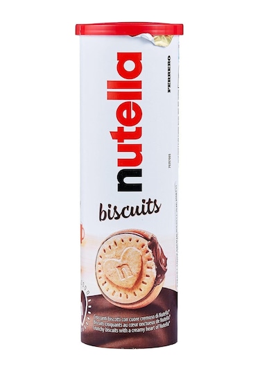 Nutella Biscuits Kakaolu Fındık Kremalı Dolgulu Bisküvi 166 G