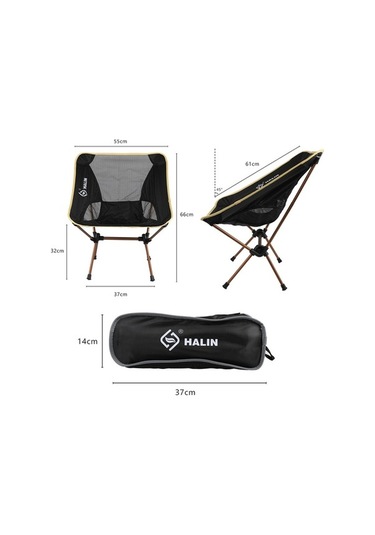 Wondernest Sandalye Oxford Mavisi Kumaş Katlanır Kamp Sandalyesi Hs-334 Halın Gök Direk Arkalığı Alüminyum Alaşımlı 1200d Dayanıklı - Oe Mavi