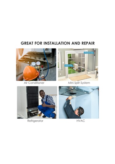 Jeemson 6'lı Elektrik Matkap Uyumlu Bakır Boru Genişletici Seti - Klima Ve Soğutma Sistemleri İçin Genişletme Aracı