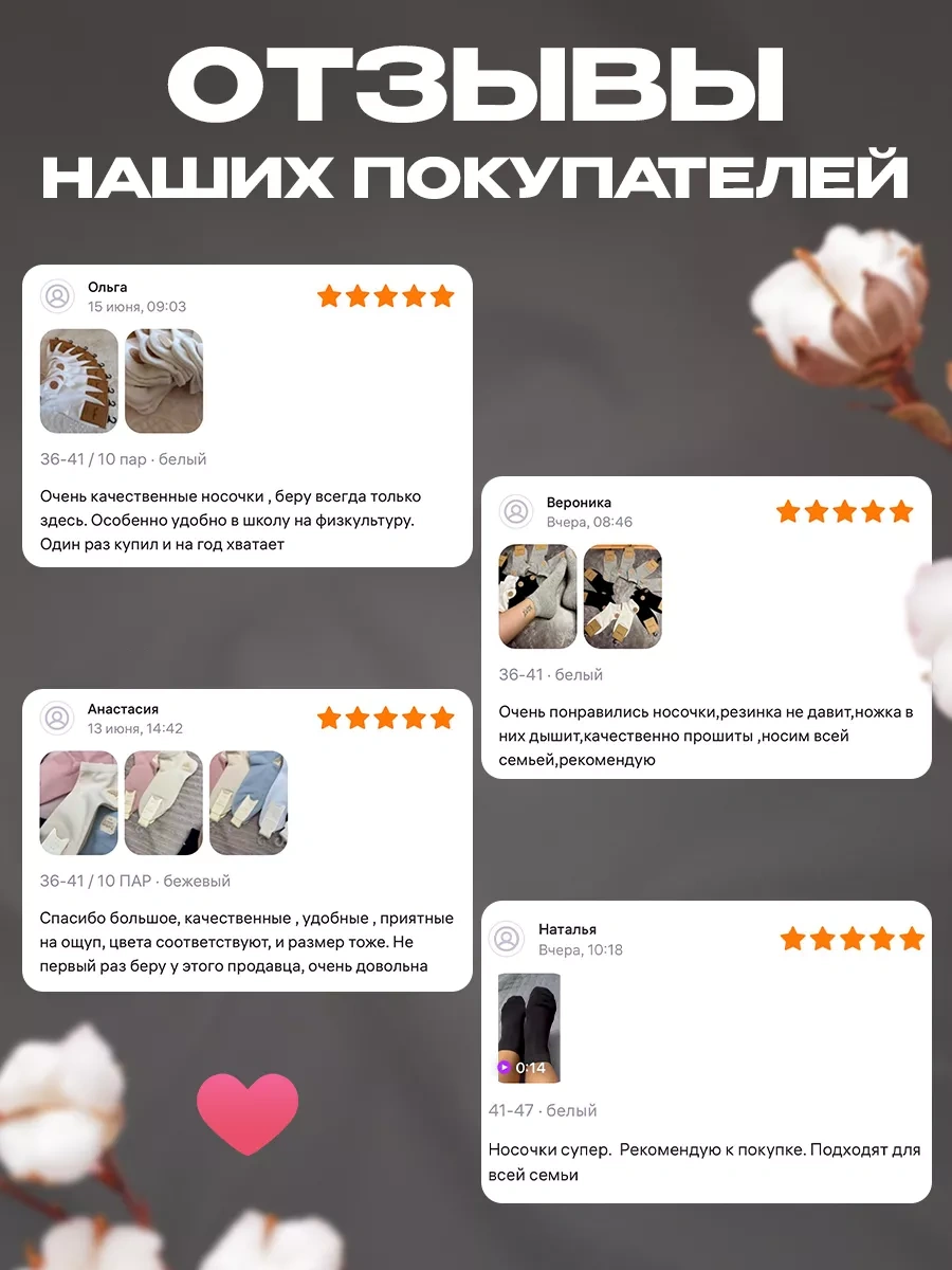 Kelleer Pamuklu Çorap Seti Siyah Kısa 10 Çif 227791329 Siyah