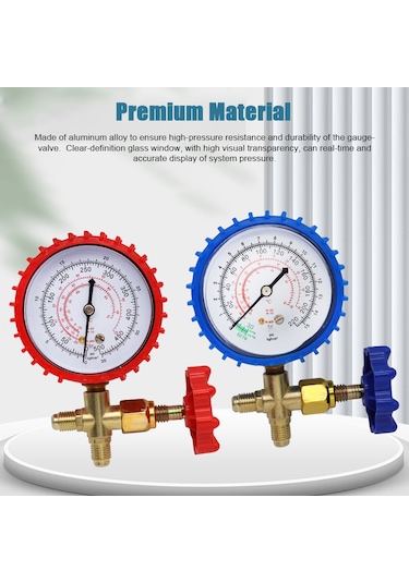 Symbee Yüksek Basınçlı Soğutucu Gaz Dolum Aleti - R22/r134/r404 Uyumlu, Otomotiv Ve Ev Tipi Klima Bakımı İçin