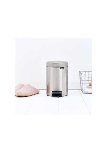 Brabantia Çöp Kutusu 3 Lt Pedallı Newicon Fpp Mat Steel 112164