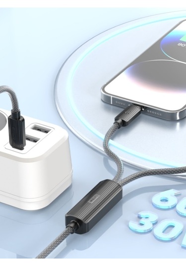  Peeq Earldom EC-IC01 1.2 M PD Hızlı Şarj Kablosu