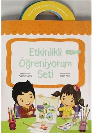 Nesil Çocuk Yayınları Etkinlikli Öğreniyorum Seti 6 Kitap