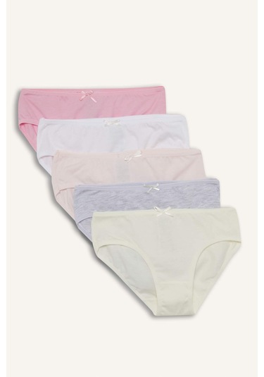 Defacto Kız Çocuk 5li Slip Külot F8630a825aupn205 Pembe