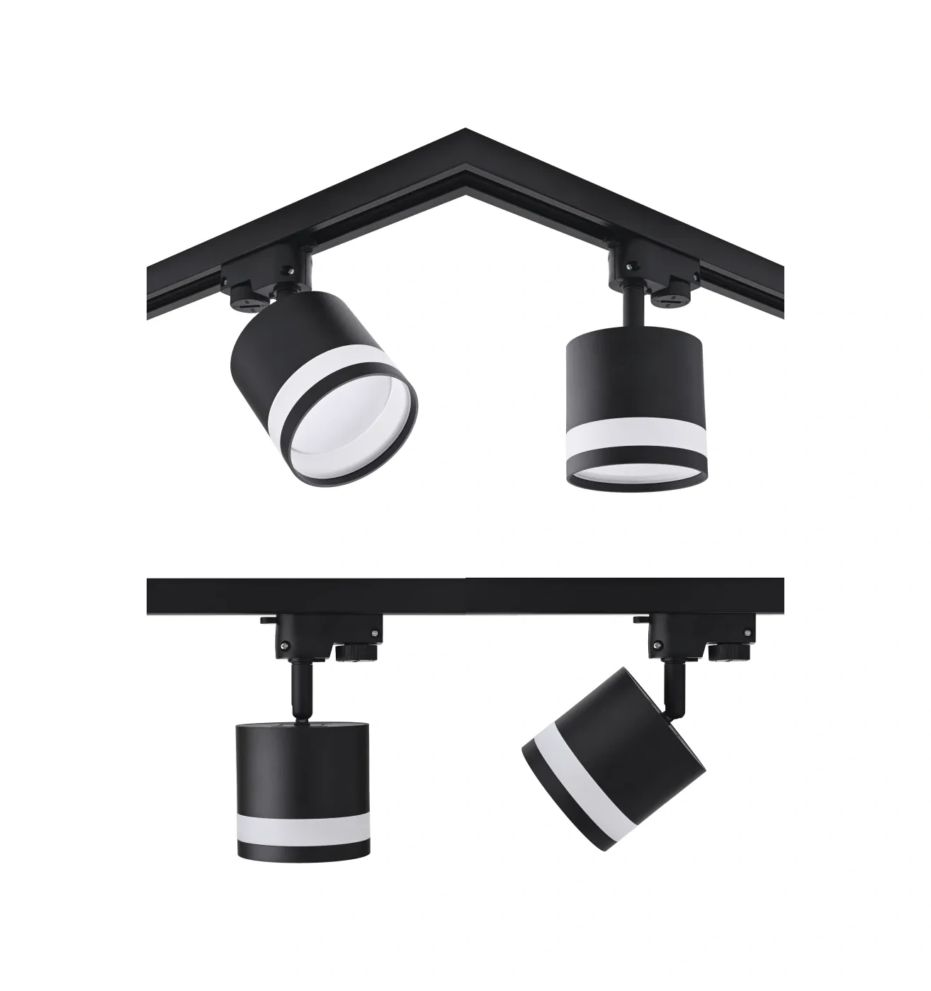 Truenergy Ayaklı Tavan Spot Hücre Işığı 186537825 Siyah