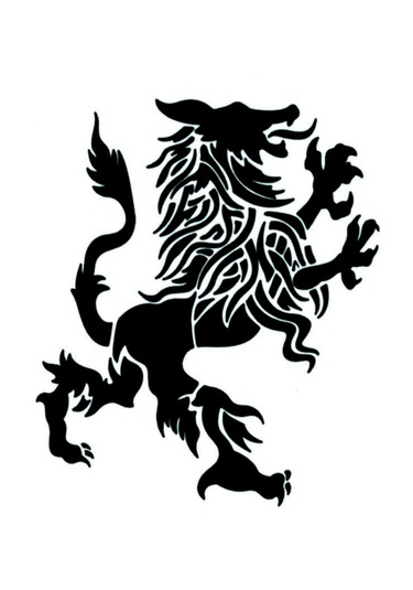 Geçici Dövme Aslan Logo Ejder Canavar Pençe Figür Su Geçirmez Tattoo Kol Bilek Omuz Sırt Dövmesi