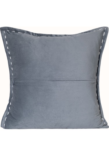 Koza Home İbiza Lacivert Kadife Yastık 43x43 5020