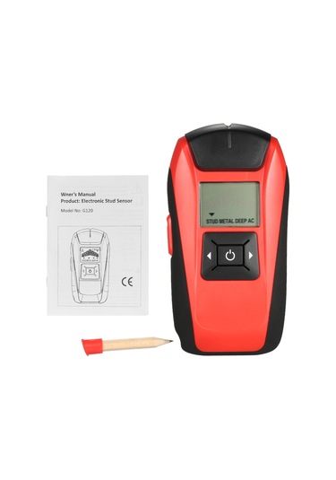 Çok Fonksiyonlu Taşınabilir Lcd Duvar Çivi Bulucu Metal Ahşap Çiviler Ac Kablo Canlı Tel Tarayıcı Dedektör Test Cihazı