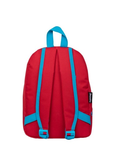 Superbag Erkek Çocuk Anaokulu Çantası Racing Araba Desenli Sırt Çantası Kreş Çantası Mavi