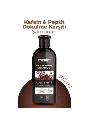 Tresan Kafein Peptit Dökülme Karşıtı Şampuan 300 ML