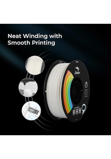 Creality Ender Pla+ Filament Beyaz 1.75 Mm 1 Kg