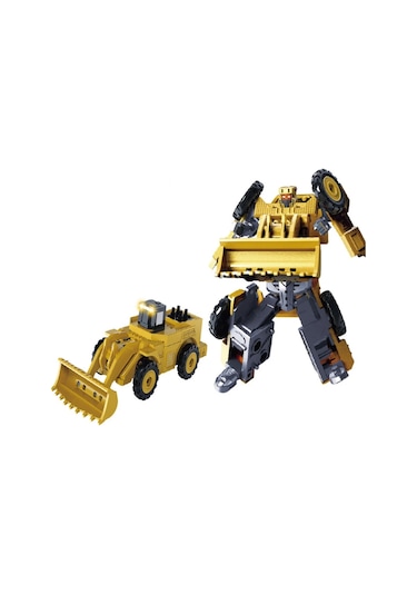 B-bkk Alaşım Deformasyon Mühendislik Aracı Robot Tren Araba Ekskavatör Buldozer Çocuk Oyuncak