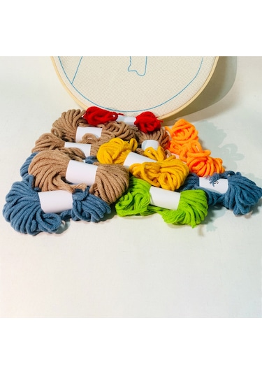 Yaleker Kedi Desenli El Yapımı 3d İp İşi Seti - Başlangıçcı Dost, İngilizce Talimatlı, Gösterge Rakamı Hariç Hy001 Diğer