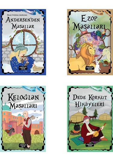 Çocuk Klasikleri Masallar Seti 4 Kitap Takım