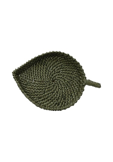 E38 El İşçiliği Kağıt İp Sepet Örgü 27 19 Cm - 6172 Karışık