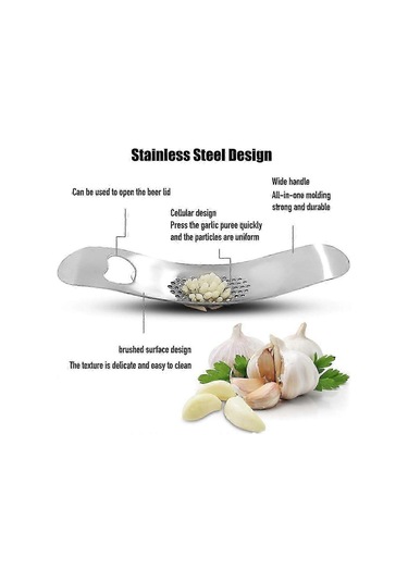 Sarımsak Pres Makinesi Kırıcı Doğrayıcı Sıkacağı Dilimleyici Kıym Çok Renkli