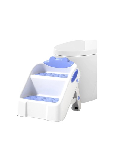 Çocuklar İçin 2 Adımlı Tabure Kaymaz Çocuk Çift Adımlı Tabure Çok Renki