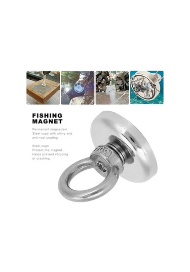 Tongxida Dayanıklı N35 Kaplamalı Manyetik Kanca - 80 Lb Yük Taşıma Kapasiteli Balıkçılık Ve Sabitleme Aracı