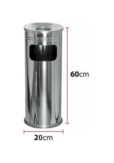 Palex Kolon Küllük Çöp Kovası Paslanmaz 20X60 2No