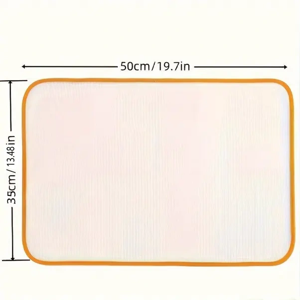 Chuangyinshop 1 Adet Isıya Dayanıklı Ütü Tahtası Kılıfı - Abs Malzeme, Kaymaz Yüzey, 30x50 Rastgele Renk