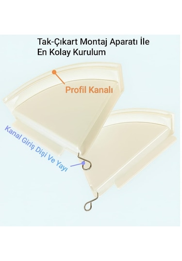 Isıtaç Petek Üstü Alüminyum Isı Yönlendirici