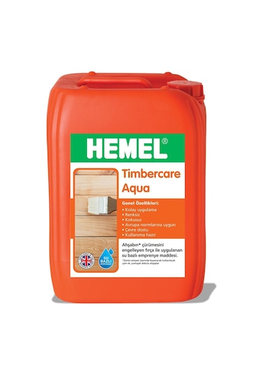 Hemel Timbercare Aqua Şeffaf Emprenye 20 Lt