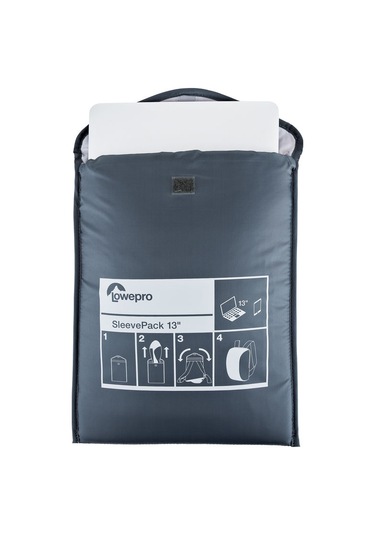 Lowepro Sleevepack 13 Packable Laptop Sleeve (Blue/Gray)