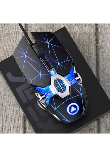 Jms Kablolu Mekanik Usb Led Oyun Mouse