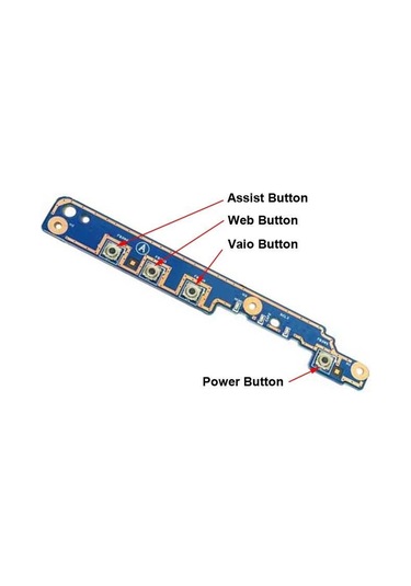 Sony Uyumlu Vaio Sve171 Serisi Tetik Power Butonu 48.4Rm04.021
