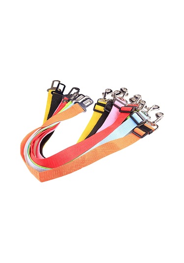 Kedi Köpek Araç İçi Ayarlanabilir Emniyet Kemeri - Sarı