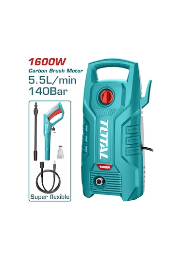 Total Yüksek Basınçlı Yıkama Makinesi 1600 W