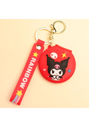 Kuromi Tasarımlı Ayna Anahtralık-1681