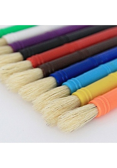 Willowhaven Çocuk Plastik Kalem Bardak Kıllar Graffiti Boyama Fırça Seti 003 Standart Kullanışlı Boya Seti