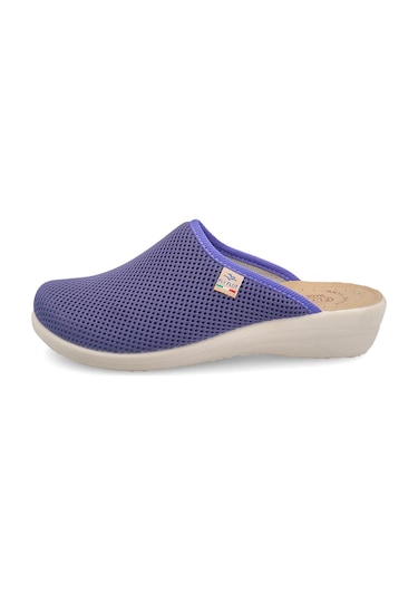 Terlik Kadın Diğer T4 368 Fe Fly Flot Cloth Slipper Purple Purple Mor