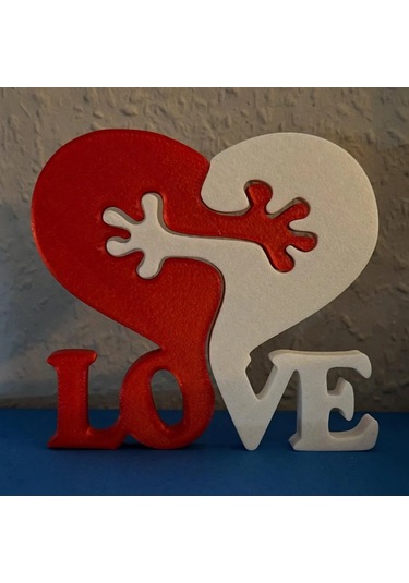 Sarıl Bana - Kalbimi Sarmala Sevgililer Günü Hediyelik Obje