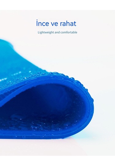 Jzcat Silikon Unisex Yüzme Bonesi Su Geçirmez Ekstra Kalınlaştırılmış Silikon Yüzme Bonesi - Gri