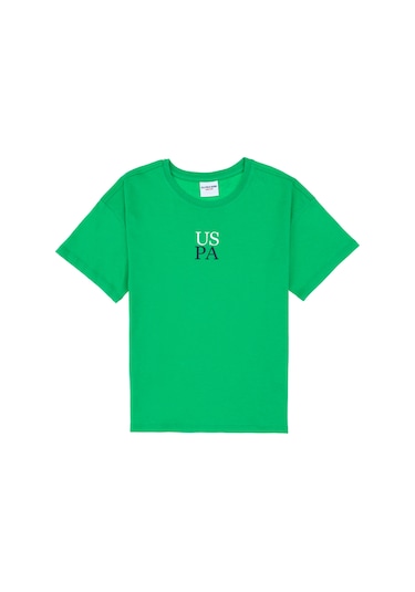 U.s. Polo Assn. Erkek Çocuk Elma Yeşili Tişört Basic 50306498-vr020 Elma Yesılı Yeşil
